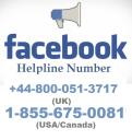 Facebook Helpline Number 44-800-051-3717 logo